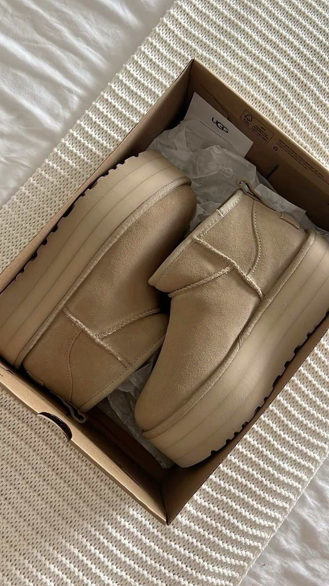 Ugg Classic Ultra Mini Platform 50mm "Mustard Seed" boots
