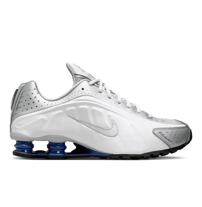 Nike Shox R4 White Silver