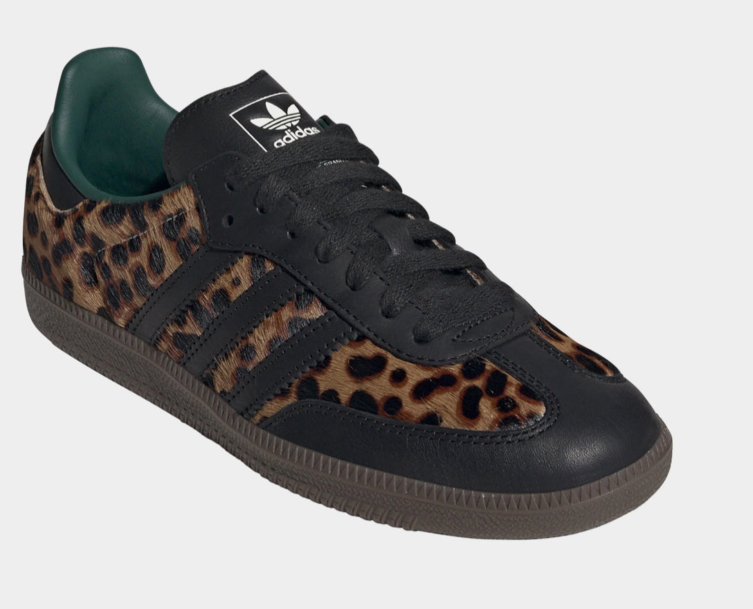 Adidas Samba Leopard Black