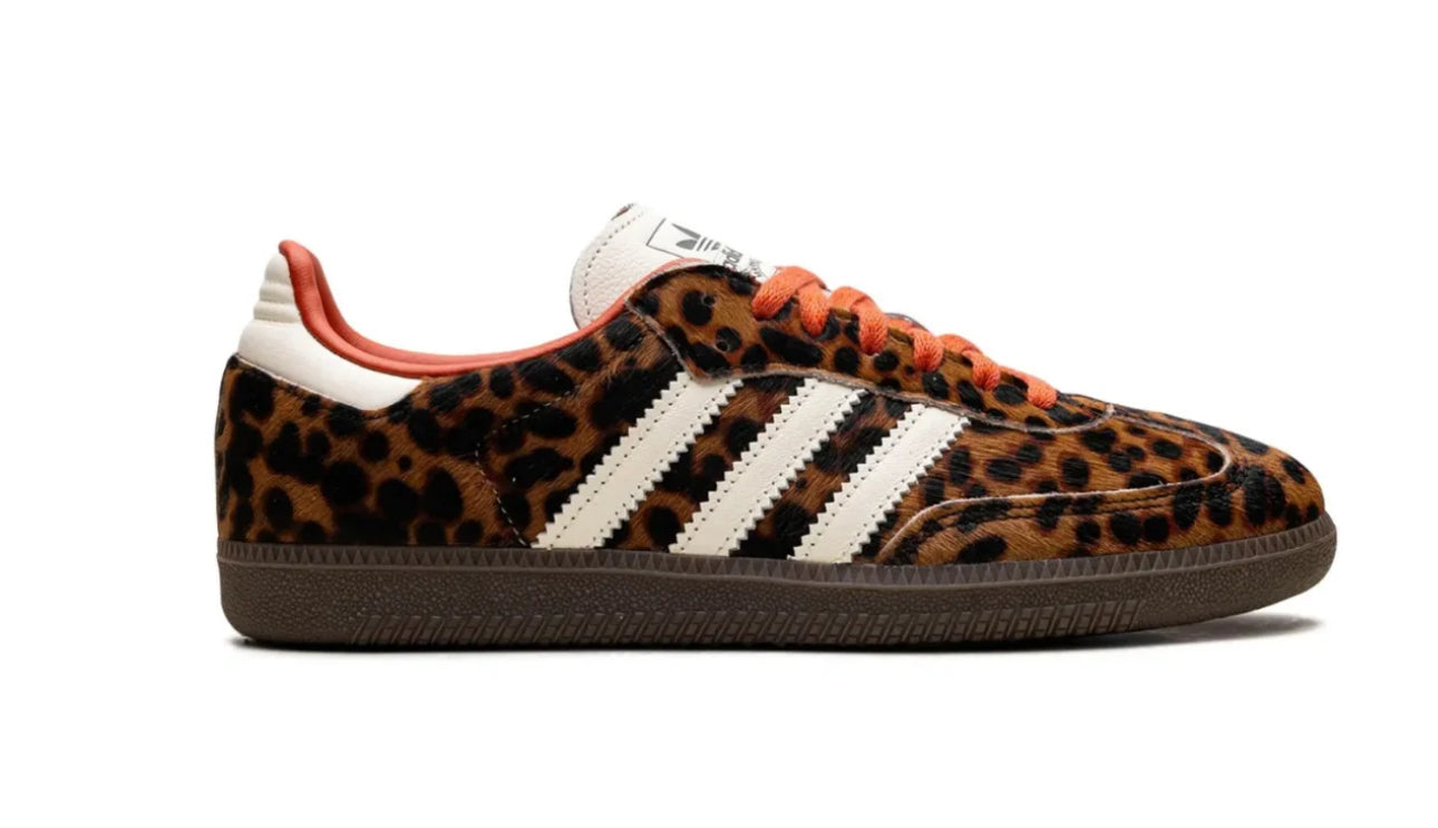 Adidas Samba Leopard Orange