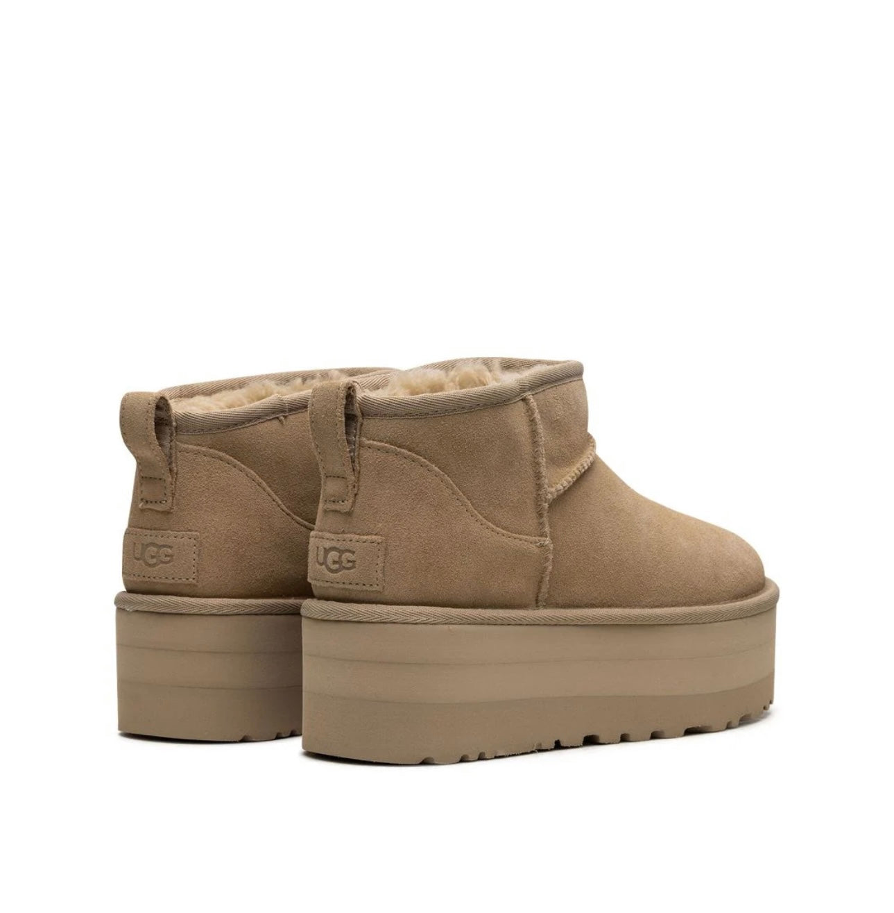 Ugg Classic Ultra Mini Platform 50mm "Mustard Seed" boots