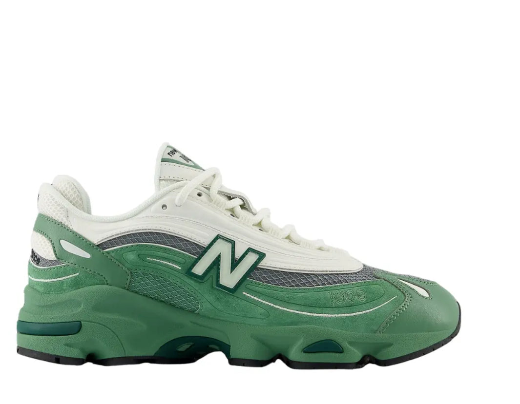 New Balance 1000 White and Green