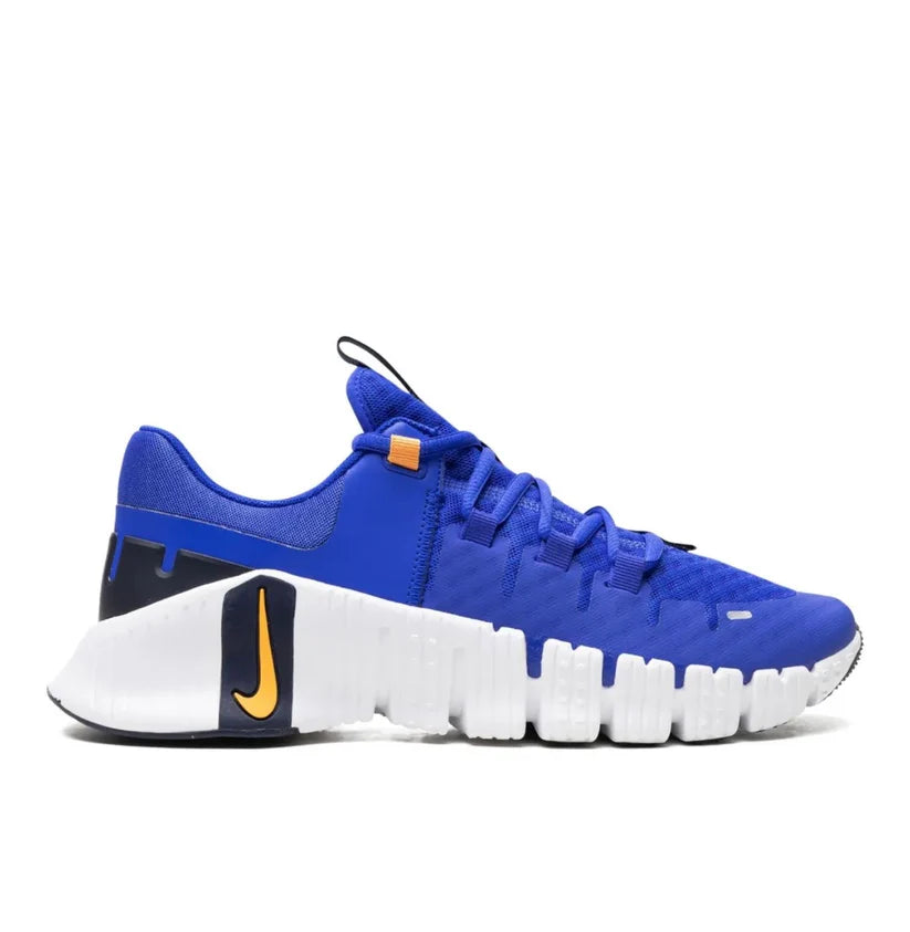 Nike free metcon blue yellow