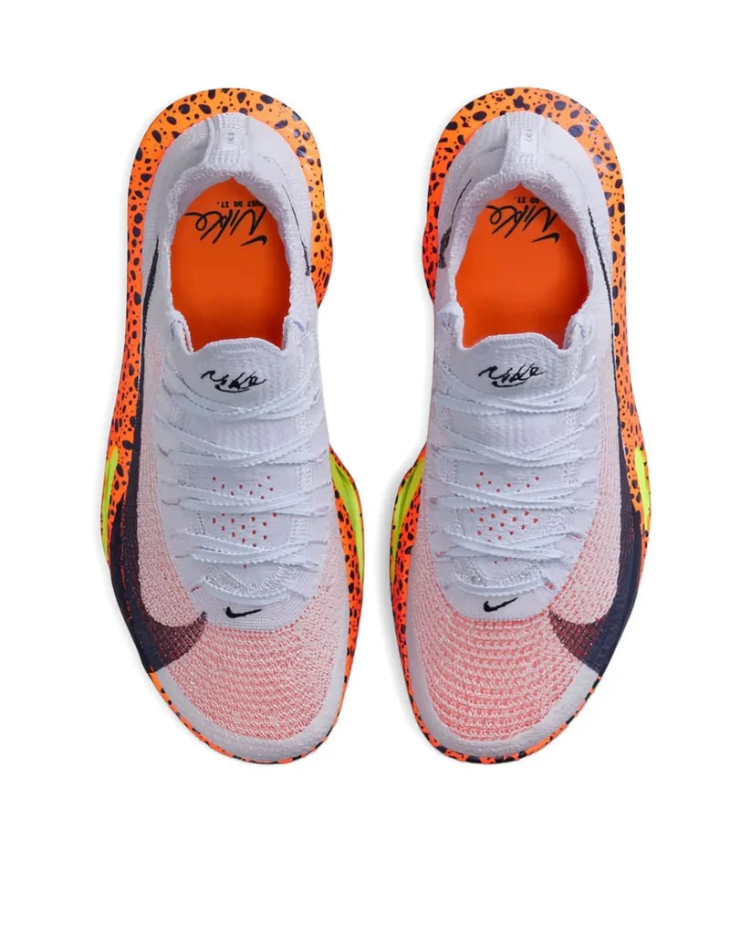 Nike ZOOMX Vaporfly white orange