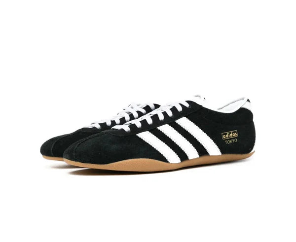 Adidas Tokyo suede black white