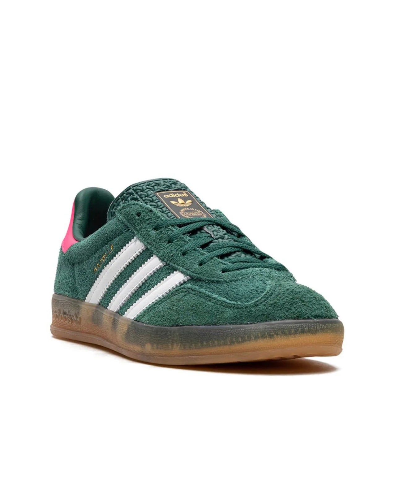 Adidas gazelle Green Pink