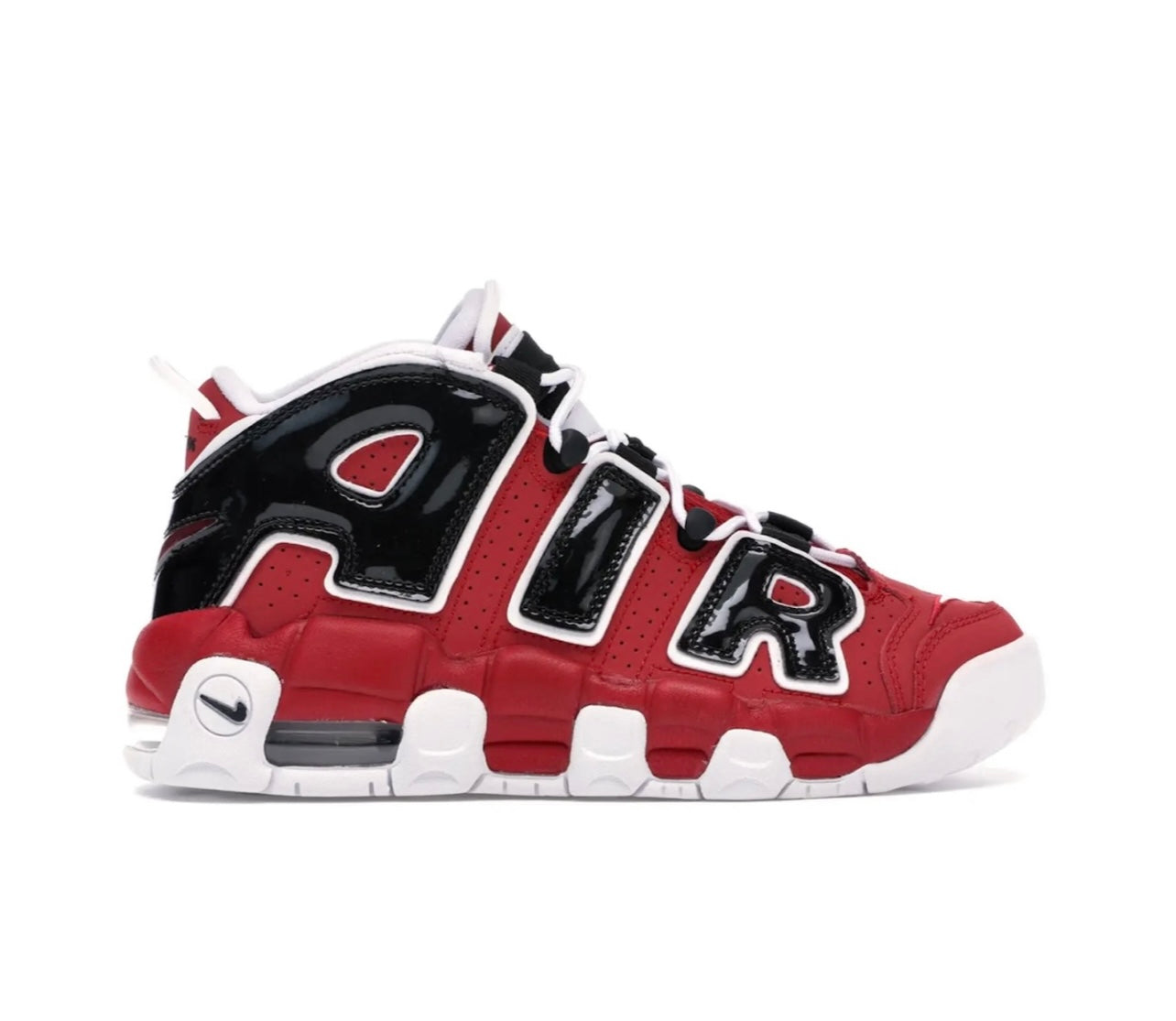 Nike Uptempo Red Black 1.0