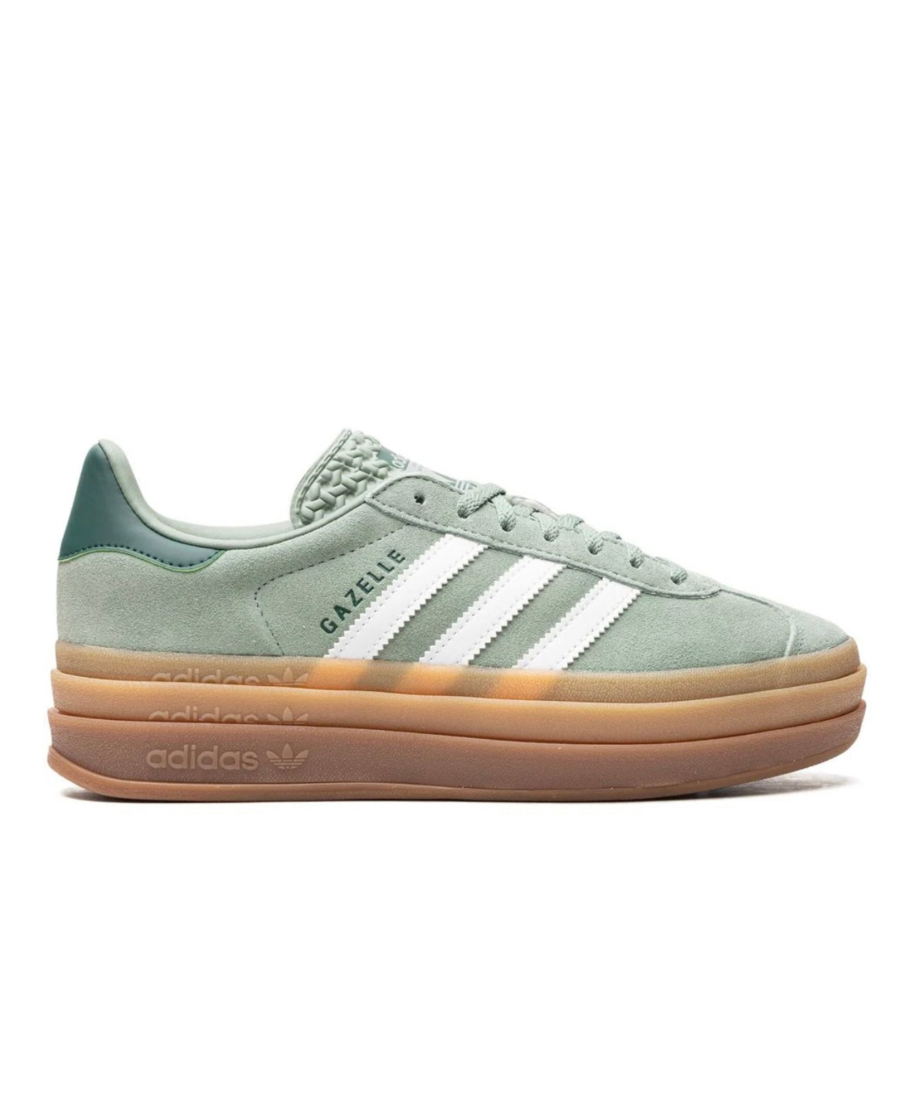 Adidas gazelle Light Green Platform