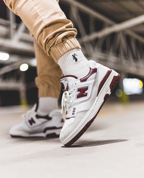 New Balance 550 Burgundy