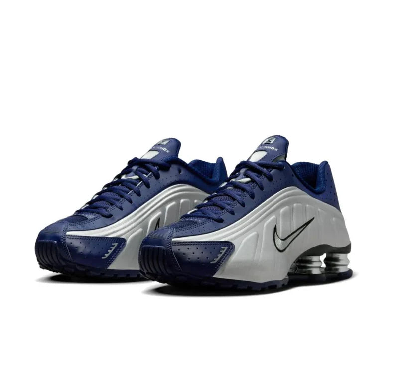 Nike Shox R4 Silver blue