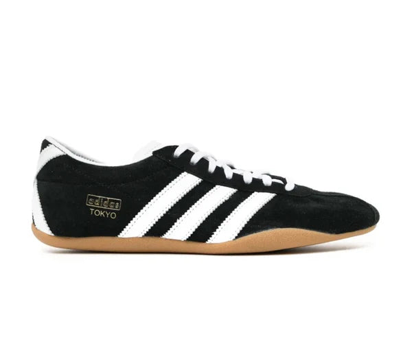 Adidas Tokyo suede black white