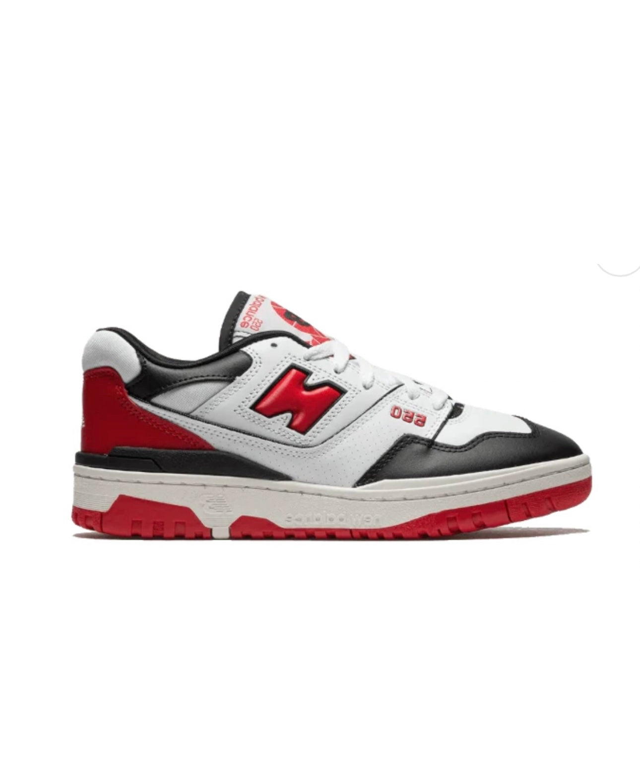 New Balance 550 White Red Black