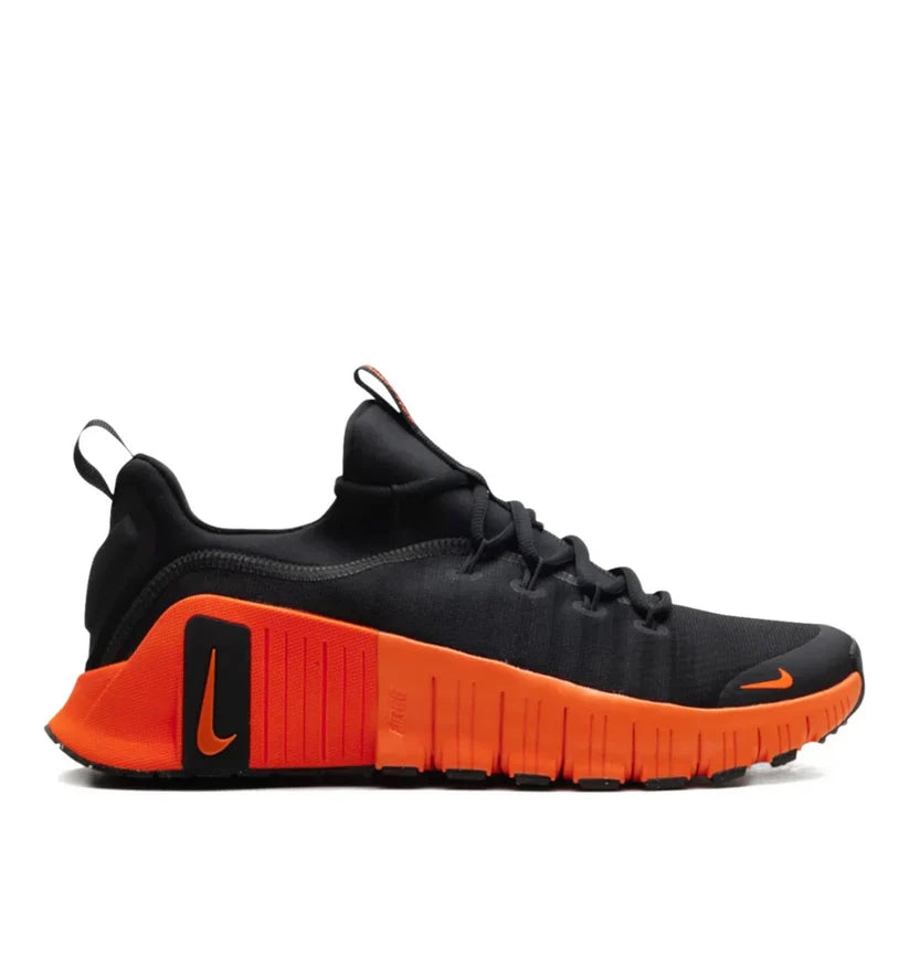 Nike free metcon black orange