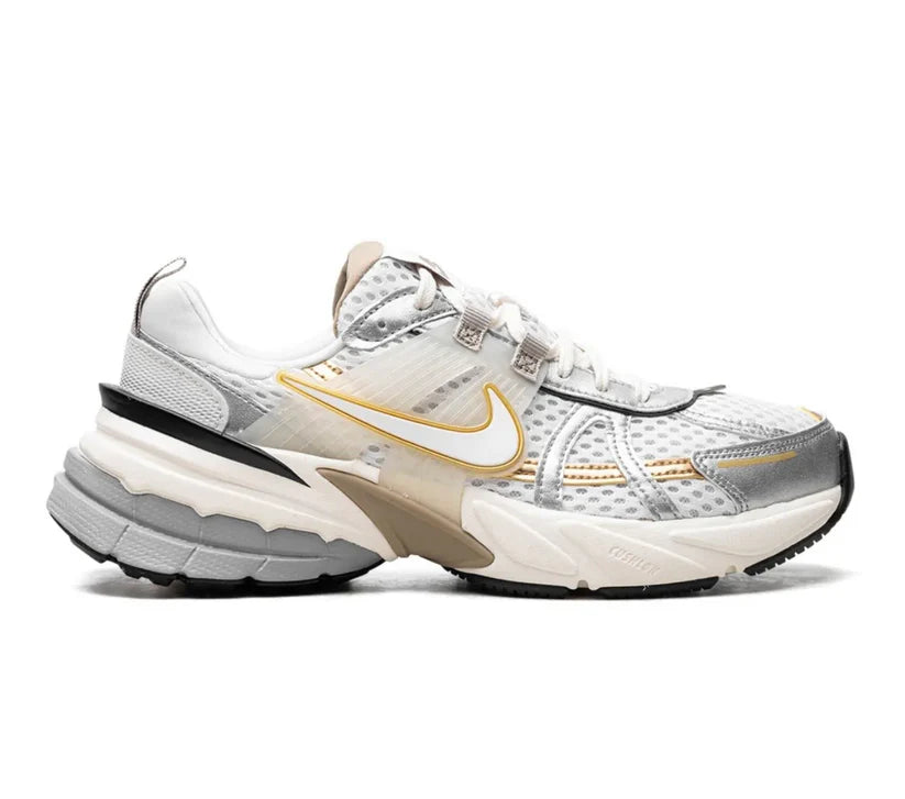 Nike V2K Silver Yellow