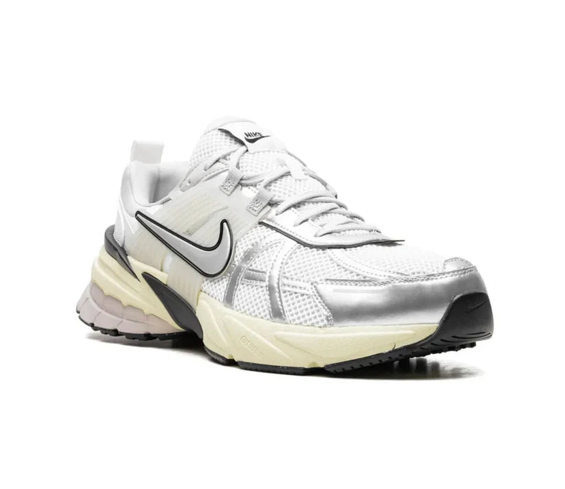 Nike V2K White Silver Beige