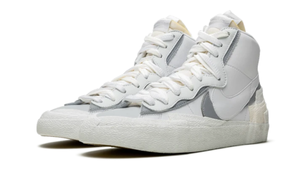 Nike Blazer Mid Sacai White Grey